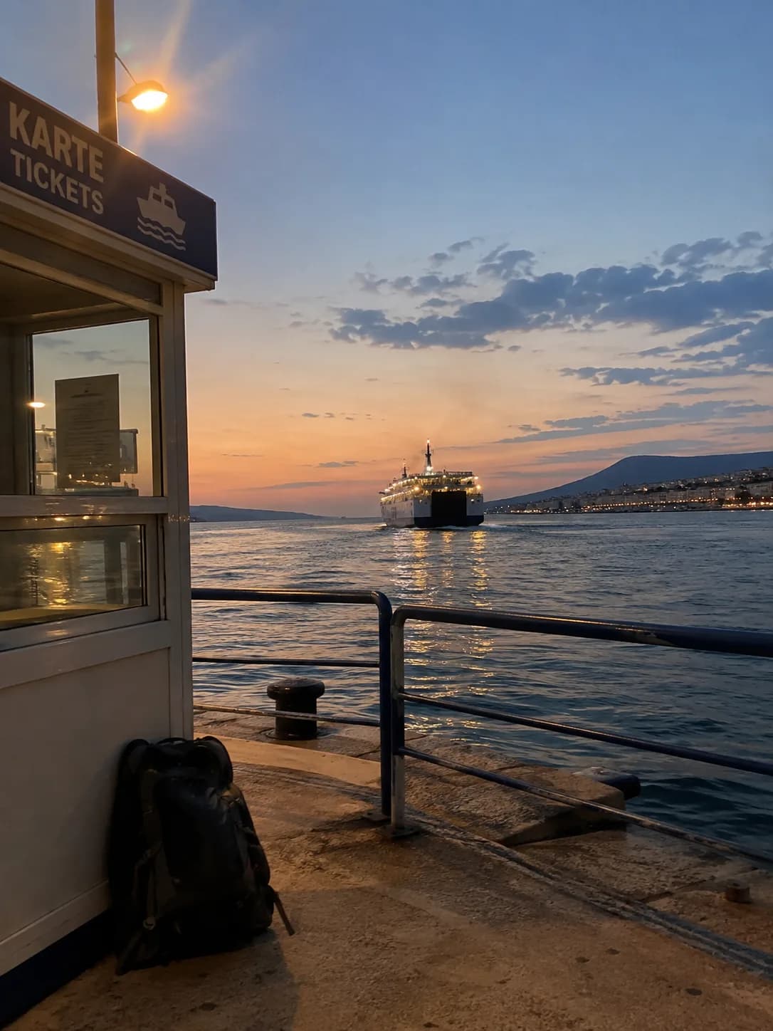 The Night I Slept on a Cargo Ship After Missing the Last Ferry