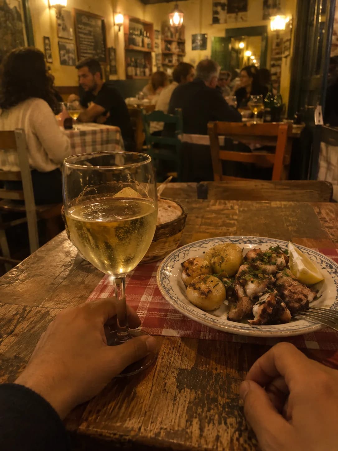 Learning to Eat Alone in Restaurants Without a Book as a Shield