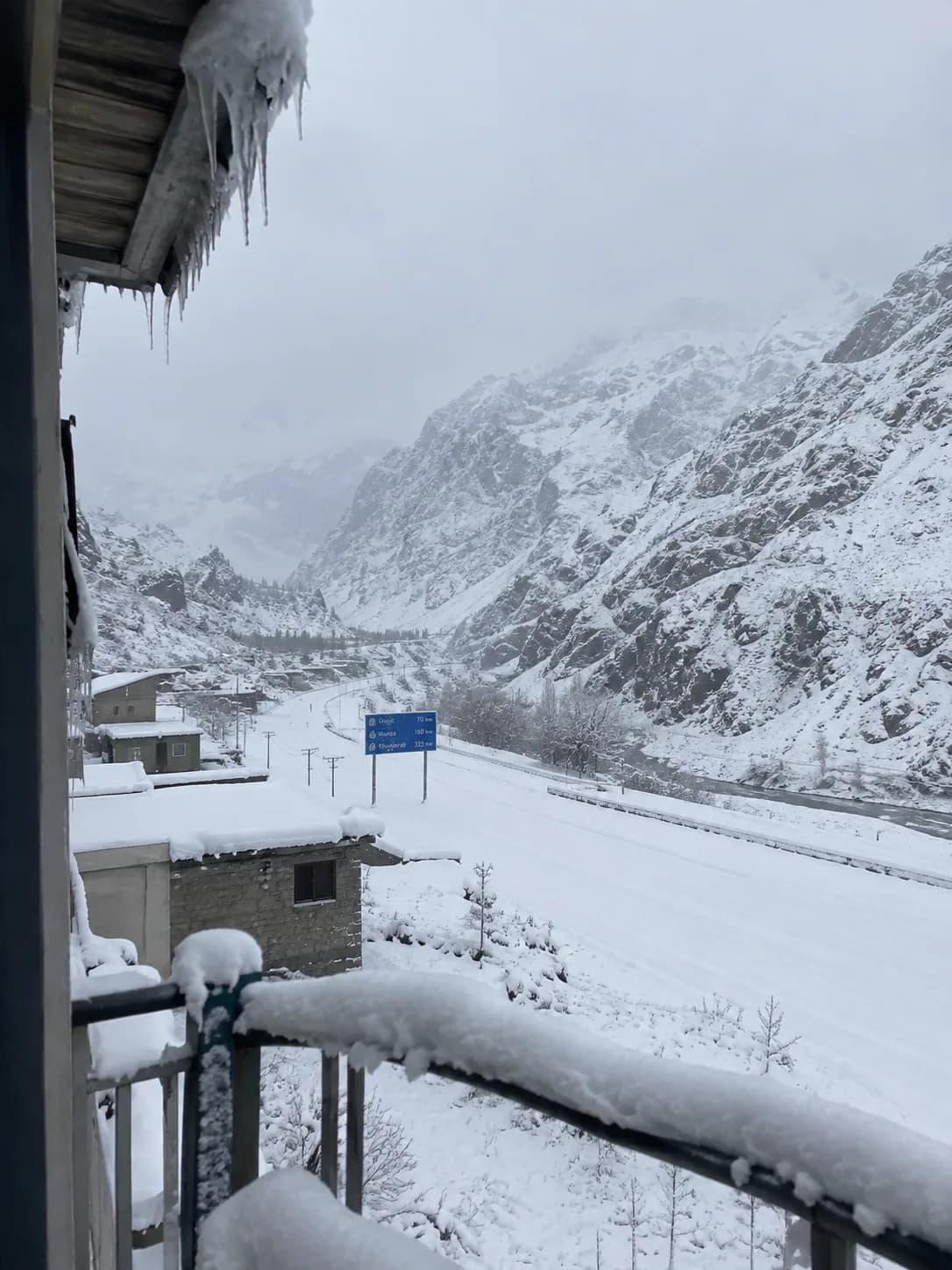 Snowed In on the Karakoram Highway: Two Days I Didn't Plan For